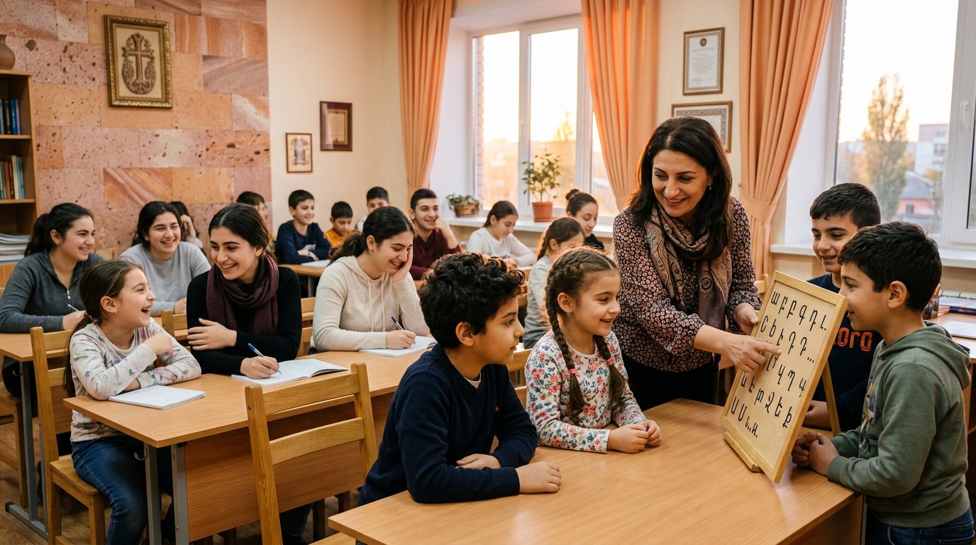 Ученики армянской школы